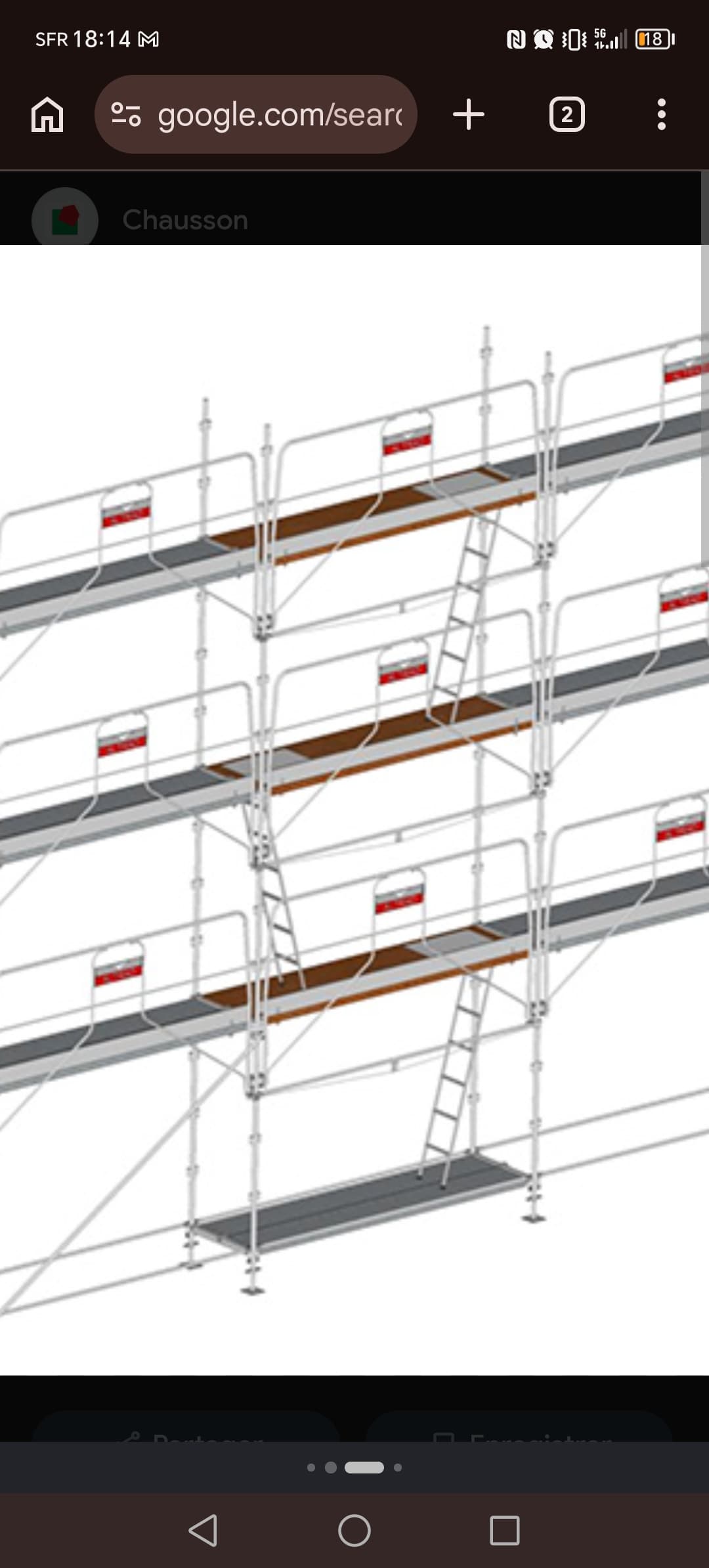 Échafaudage — 1